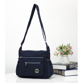 Crinkle Nylon Cross-body Casual bag