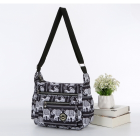 Crinkle Nylon Cross-body Casual bag