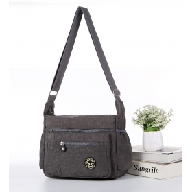 Crinkle Nylon Cross-body Casual bag