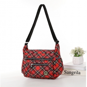 Crinkle Nylon Cross-body Casual bag