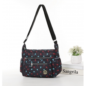 Crinkle Nylon Cross-body Casual bag