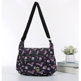 Crinkle Nylon Cross-body Casual bag