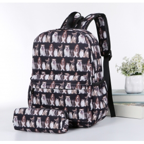Backpack With Pencil Case