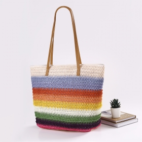 Straw Weave Shoulder Bags