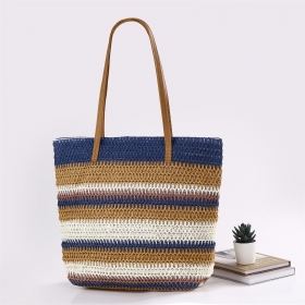 Straw Weave Shoulder Bags