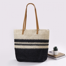 Straw Weave Shoulder Bags