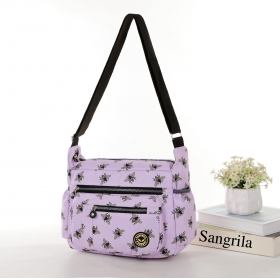 Crinkle Nylon Cross-body Casual bag