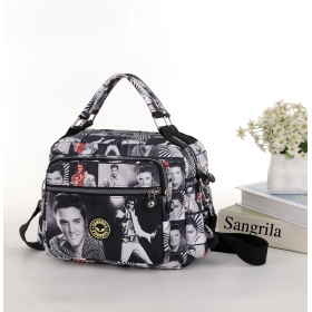 Crinkle Nylon Handbag & Crossbody Bag