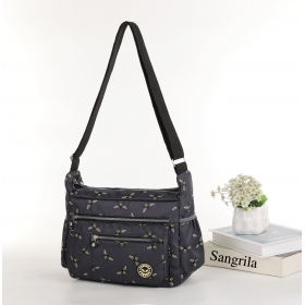 Crinkle Nylon Cross-body Casual bag