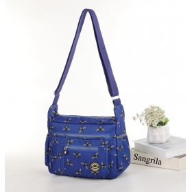 Crinkle Nylon Cross-body Casual bag