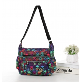 Crinkle Nylon Cross-body Casual bag