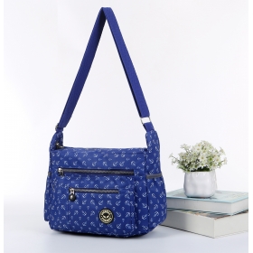 Crinkle Nylon Cross-body Casual bag