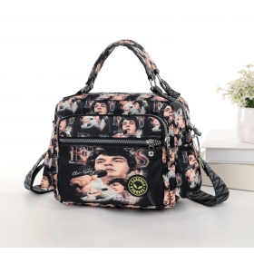 Crinkle Nylon Handbag & Crossbody Bag