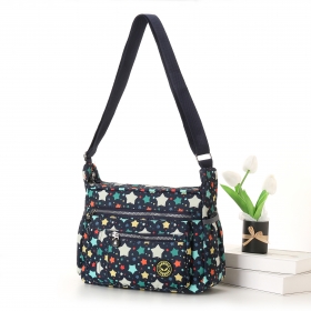 Crinkle Nylon Cross-body Casual bag