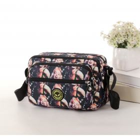 Crinkle Nylon Cross-body Casual bag