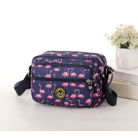 Crinkle Nylon Cross-body Casual bag