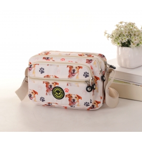 Crinkle Nylon Cross-body Casual bag