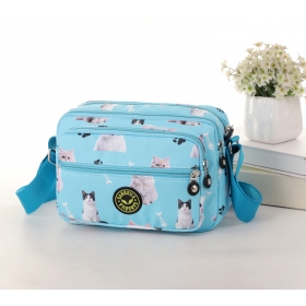Crinkle Nylon Cross-body Casual bag