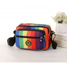 Crinkle Nylon Cross-body Casual bag