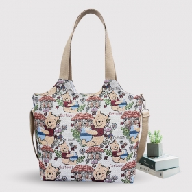 Embroidery Canvas Shoulder Bag