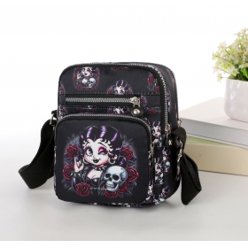 Crinkle Nylon Cross-body