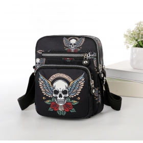 Crinkle Nylon Cross-body