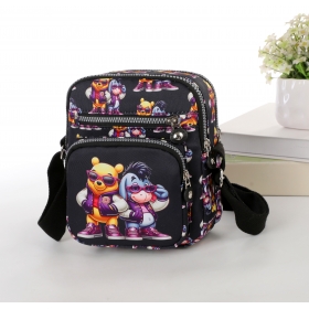 Crinkle Nylon Cross-body