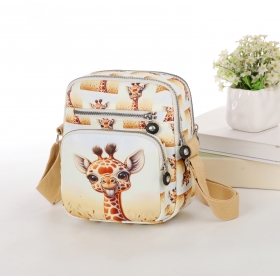 Crinkle Nylon Cross-body