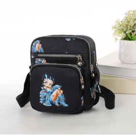 Crinkle Nylon Cross-body