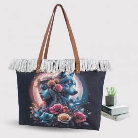 Tassel Shoulder Bag