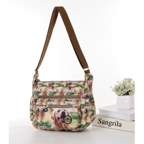 Crinkle Nylon Cross-body