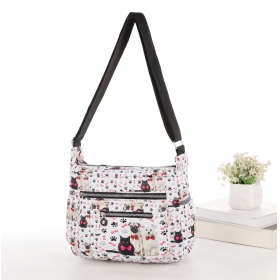 Crinkle Nylon Cross-body Casual bag