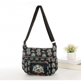 Crinkle Nylon Cross-body Casual bag