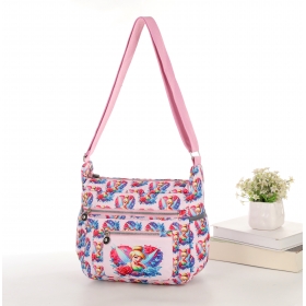 Crinkle Nylon Cross-body Casual bag