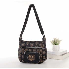 Crinkle Nylon Cross-body Casual bag