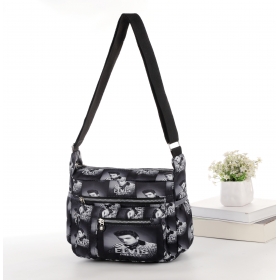 Crinkle Nylon Cross-body Casual bag
