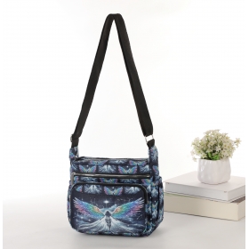 Crinkle Nylon Cross-body Casual bag