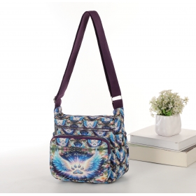 Crinkle Nylon Cross-body Casual bag