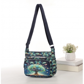 Crinkle Nylon Cross-body Casual bag