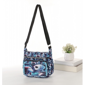 Crinkle Nylon Cross-body Casual bag