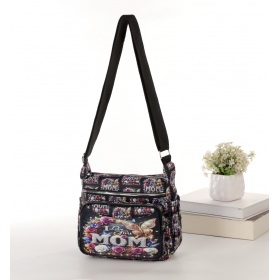 Crinkle Nylon Cross-body Casual bag