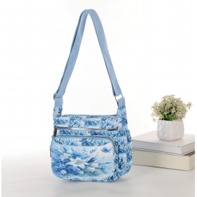 Crinkle Nylon Cross-body Casual bag