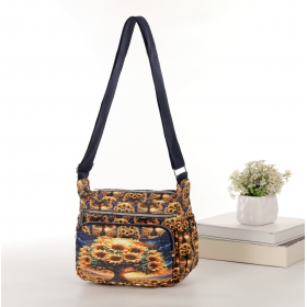 Crinkle Nylon Cross-body Casual bag