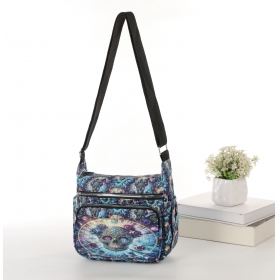 Crinkle Nylon Cross-body Casual bag