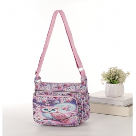 Crinkle Nylon Cross-body Casual bag