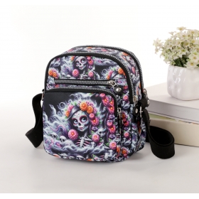 Crinkle Nylon Cross-body