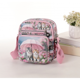 Crinkle Nylon Cross-body