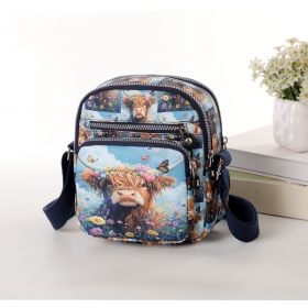 Crinkle Nylon Cross-body