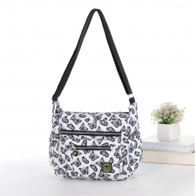 Crinkle Nylon Cross-body Casual bag