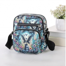 Crinkle Nylon Cross-body